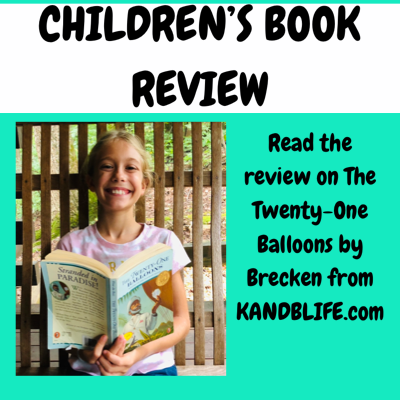 Children's Book Review for The Twenty-One Balloons