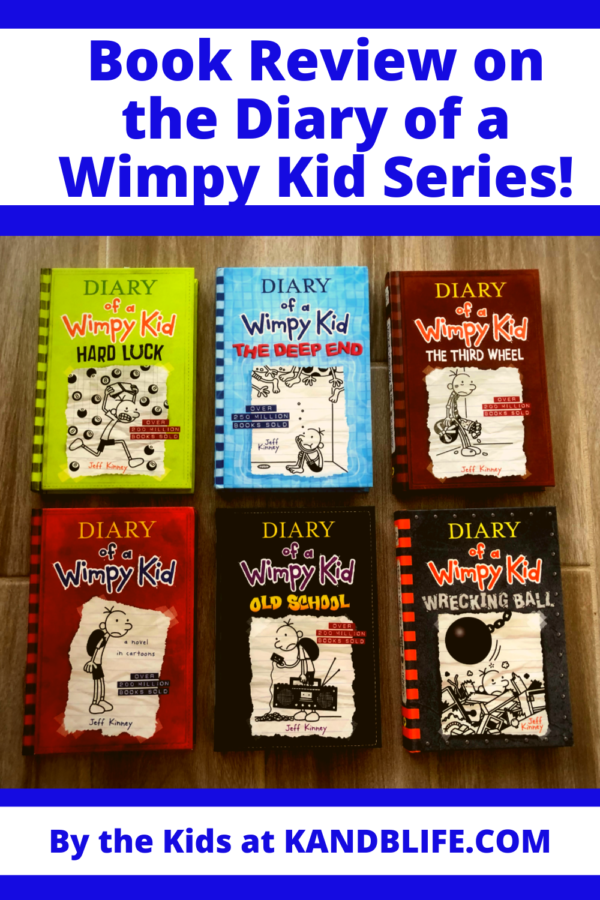 book review on diary of a wimpy kid