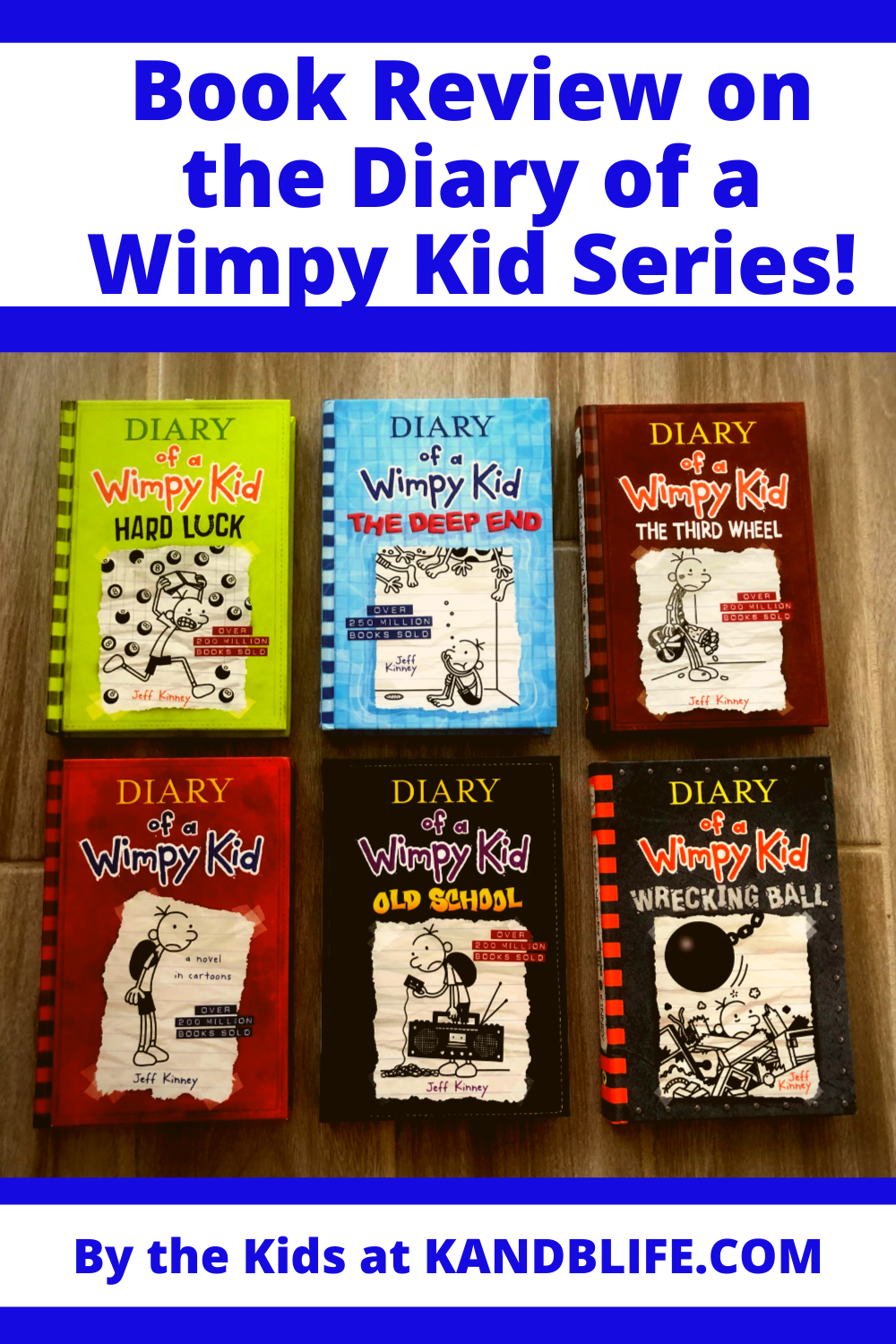 Book Review on Diary of a Wimpy Kid Series