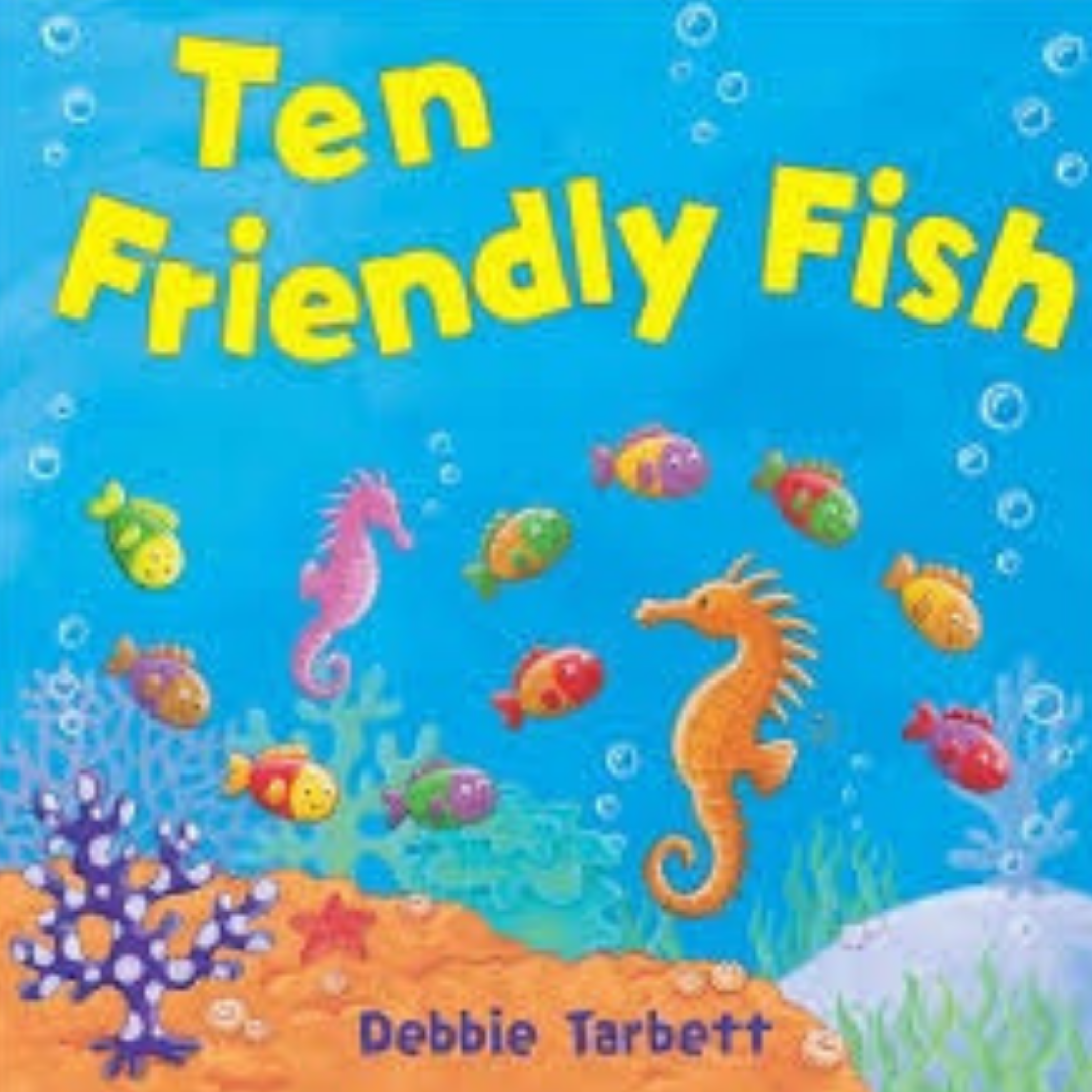 10 Friendly Fish picture for the 2020 Children's Books Gift Guide.