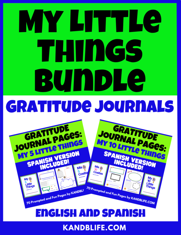 My Little Things Gratitude Journal Bundle.