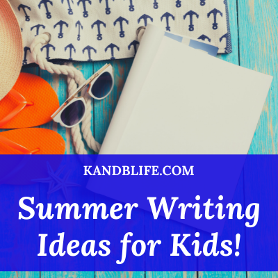 Featured Image for Summer Writing Ideas for Kids!