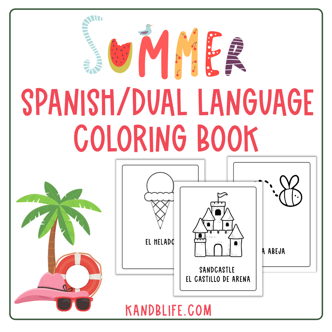 Summer Coloring Book for Kids