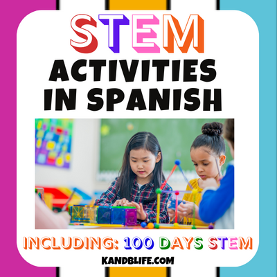 STEM Activity image of girl building with blocks